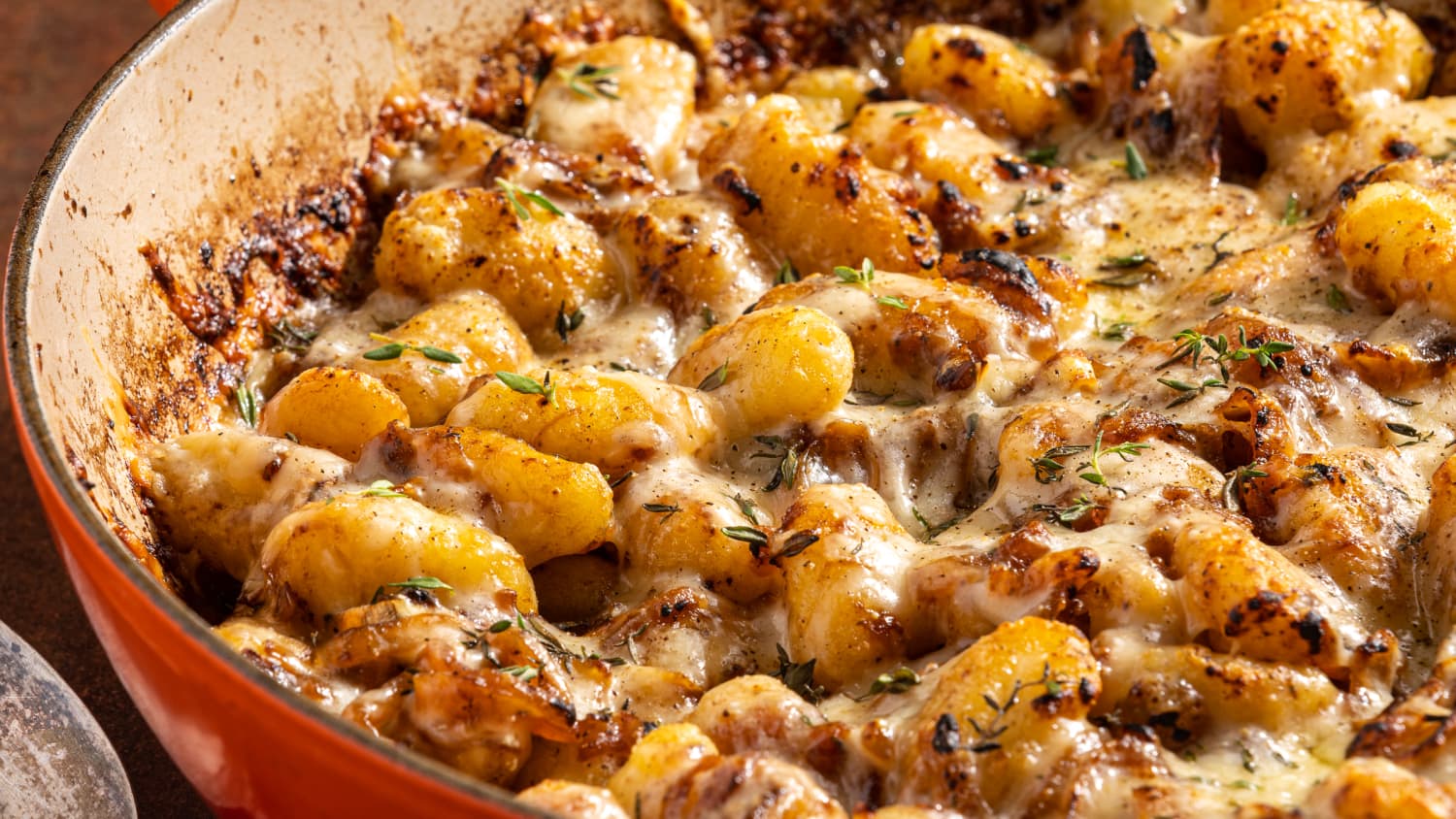 French Onion Skillet Gnocchi Recipe-image