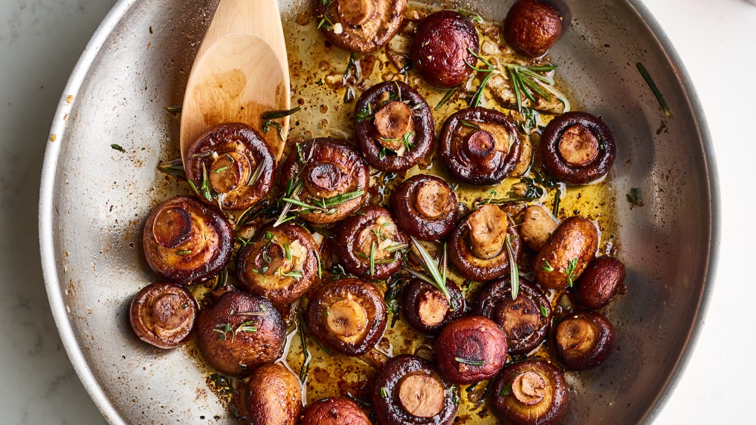 Garlic Butter Mushrooms-image