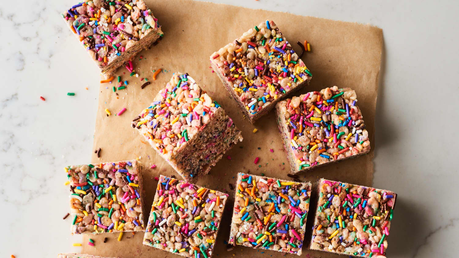 Funfetti Rice Krispies Treats-image