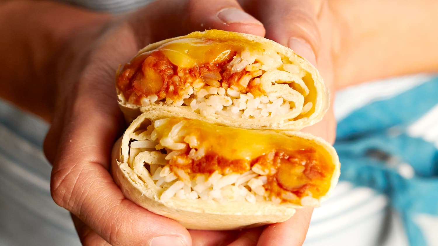 20-Minute Bean and Rice Burritos-image