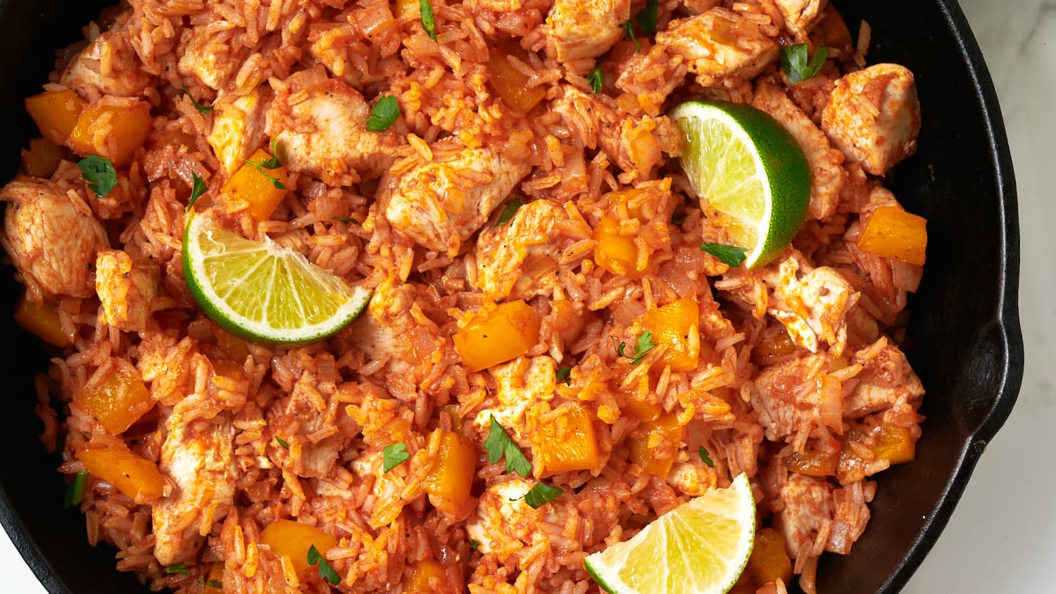 Spanish-Style Chicken And Rice Skillet -image
