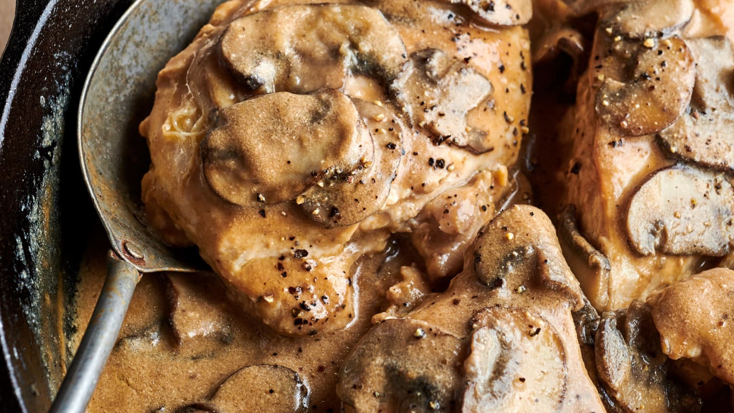 Creamy Balsamic Chicken and Mushrooms-image