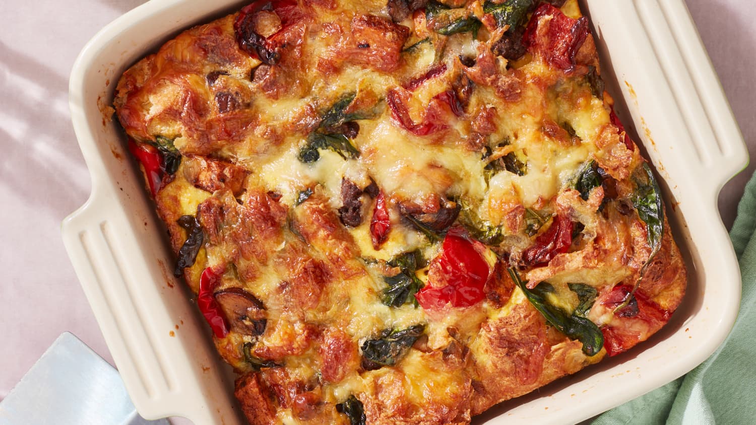 Southwest Croissant Egg Bake-image