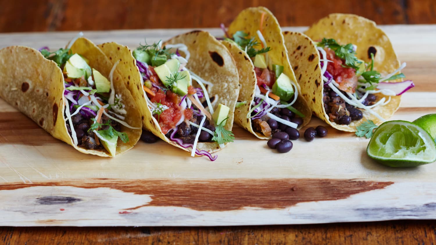 10-Minute Black Bean Tacos-image