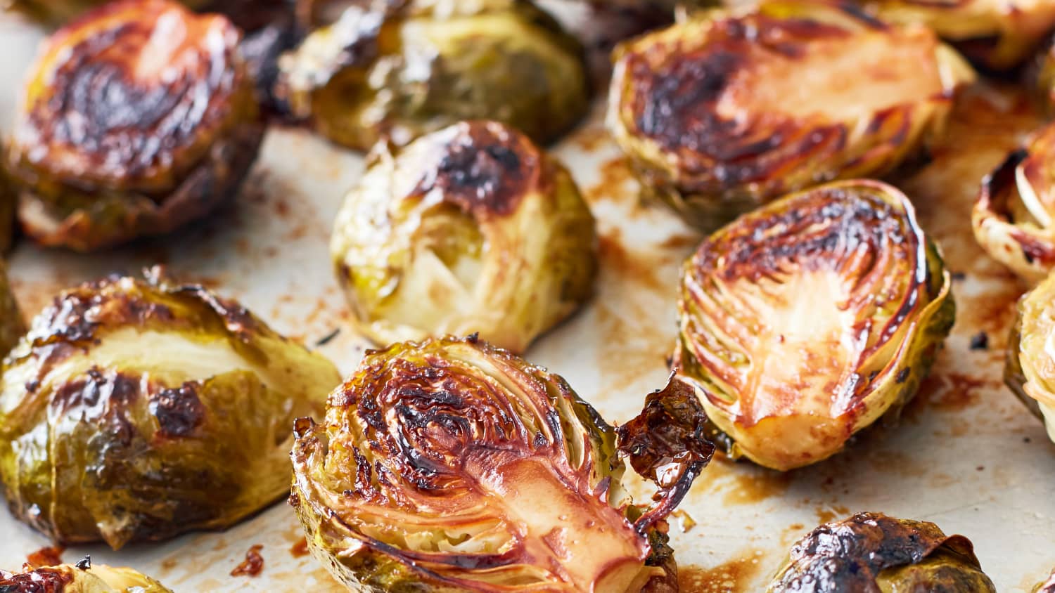 Crispy Brussels Sprouts with Balsamic and Honey-image