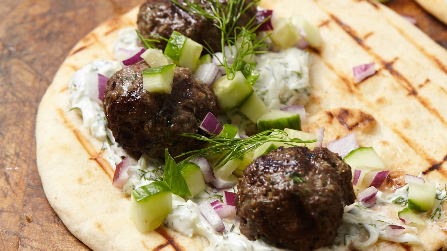 Beef Kofta with Tzatziki-image
