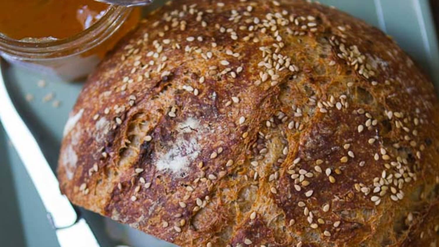 Seeded Whole Wheat Overnight Bread-image