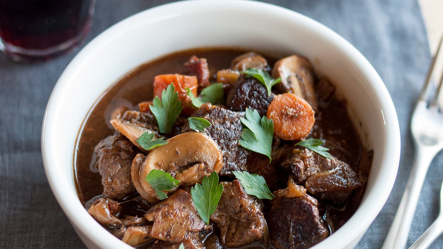 Slow-Cooked Boeuf Bourguignon-image