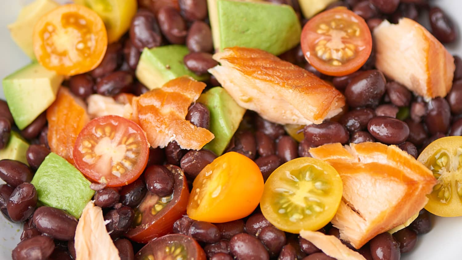 Spicy Salmon Black Bean Salad-image