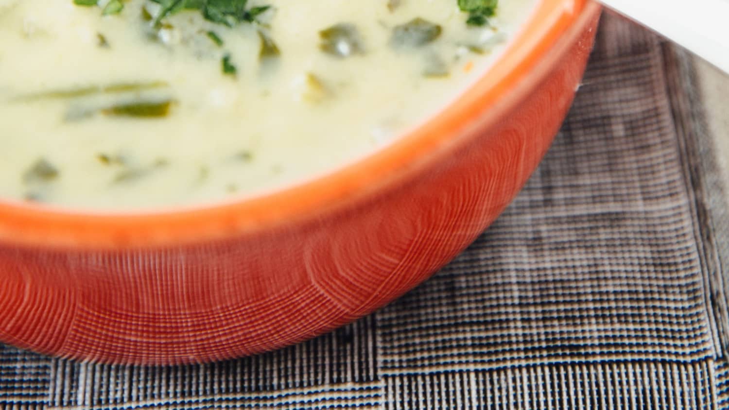Spinach and Lemon Soup with Orzo-image