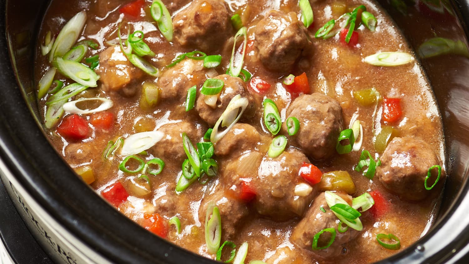 Slow Cooker Sweet and Sour Meatballs-image