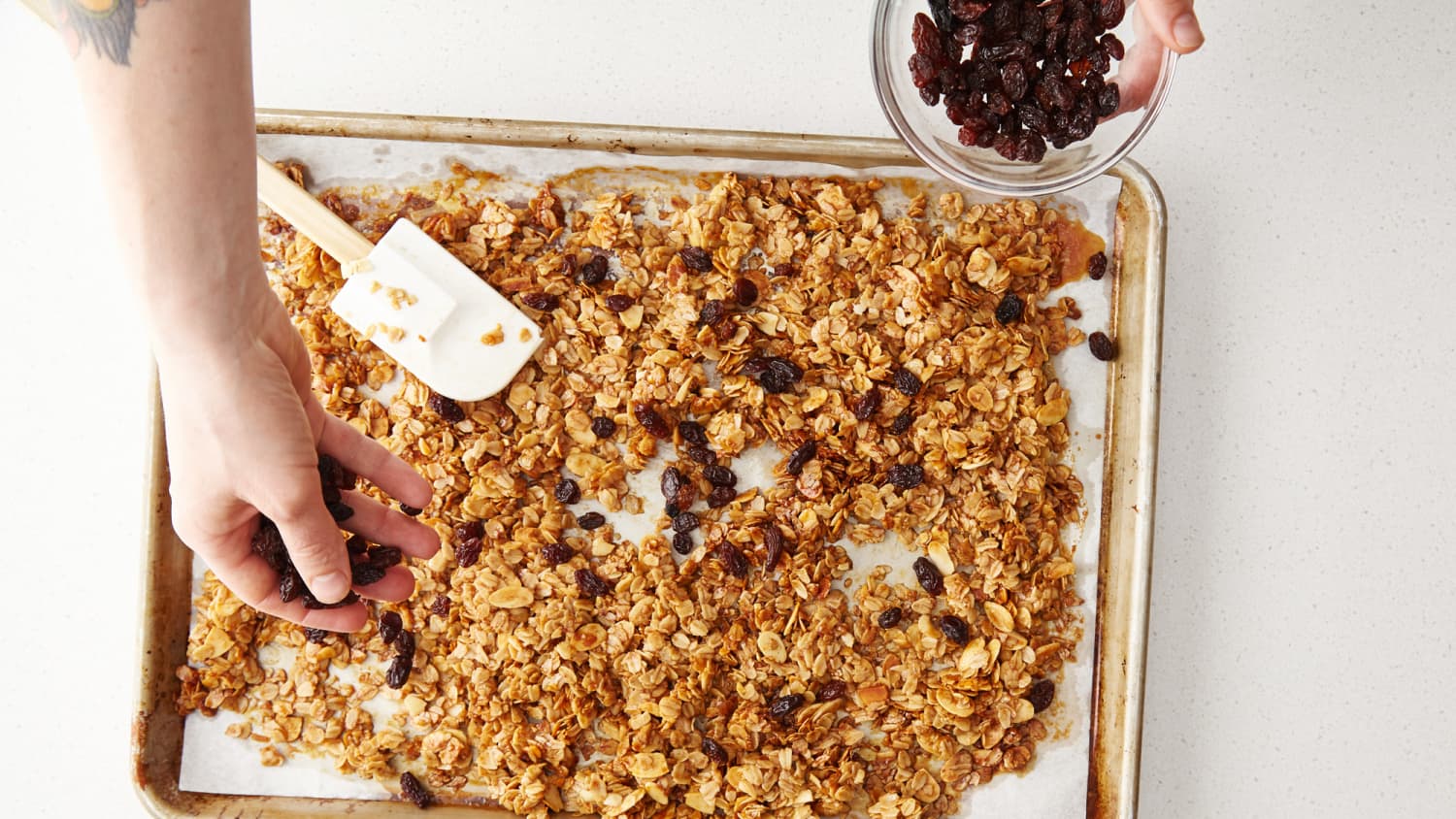 Apple-Ginger Granola with Pecans-image