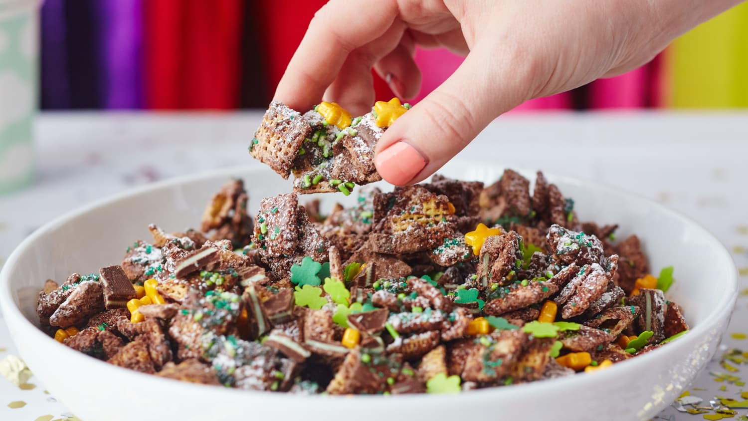 Mint Chocolate Puppy Chow-image