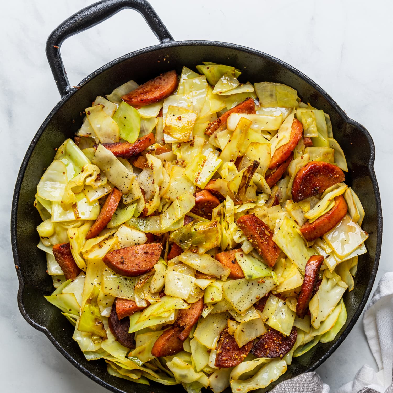30 Minute Kielbasa And Cabbage Skillet Recipe Kitchn
