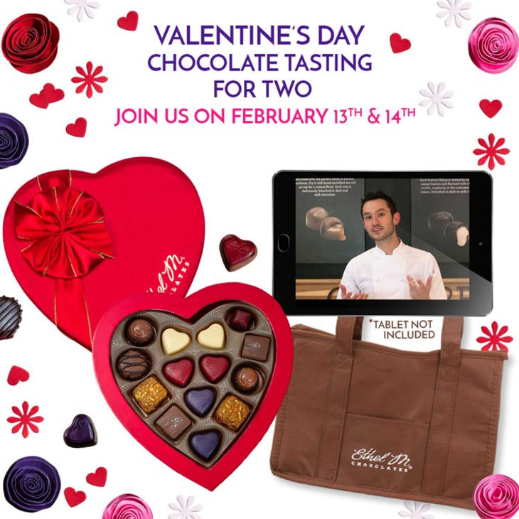 Virtual Chocolate Tasting For Two at Ethel M Chocolates