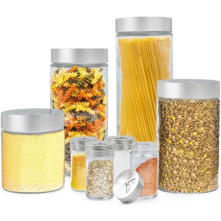 Product Image: Estilo 8 Piece Glass Canisters And Spice Jar Set