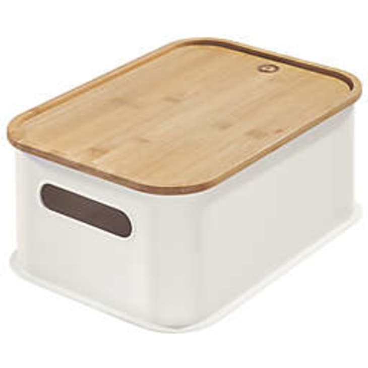 Product Image: iDesign Storage Bin with Bamboo Lid