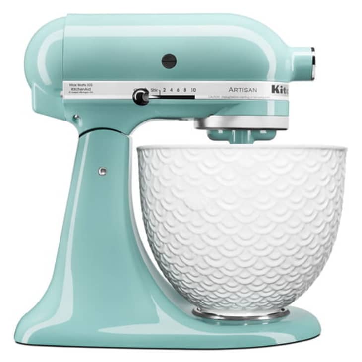 Product Image: KitchenAid Stand Mixer with White Mermaid Lace Bowl
