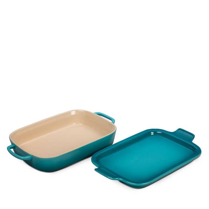 Product Image: Le Creuset Stoneware Rectangular Dish with Platter Lid