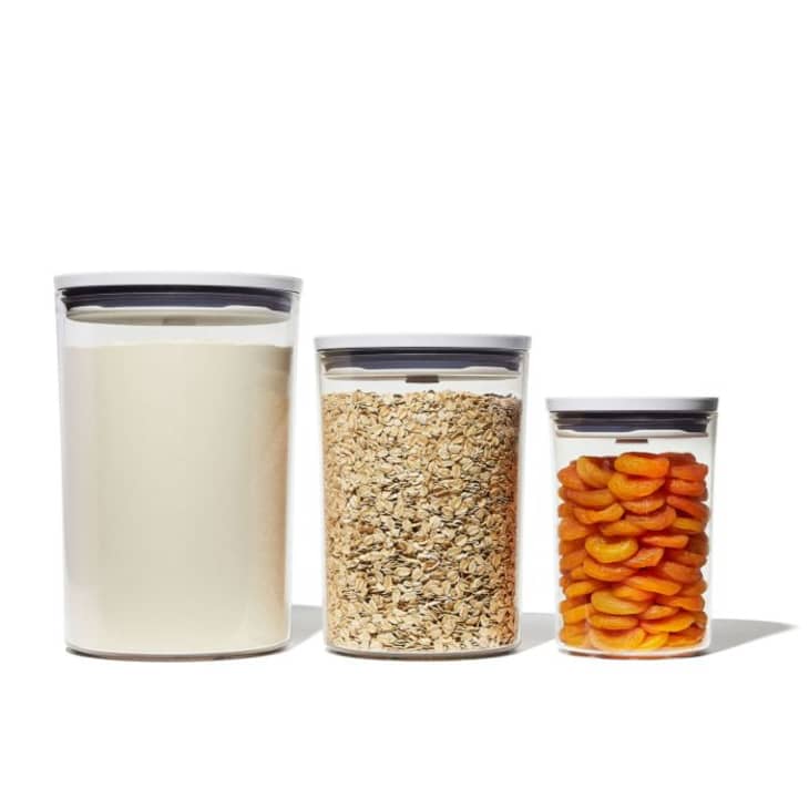 OXO Good Grips Round Food Storage Canisters, Set of 3 at Macy’s