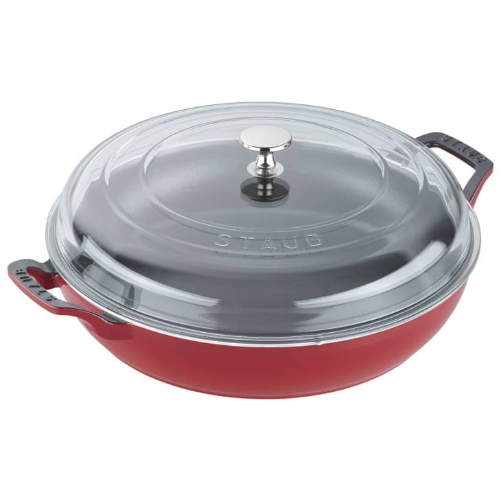 Staub Cast Iron 12-Inch Saute Pan with Glass Lid at Zwilling
