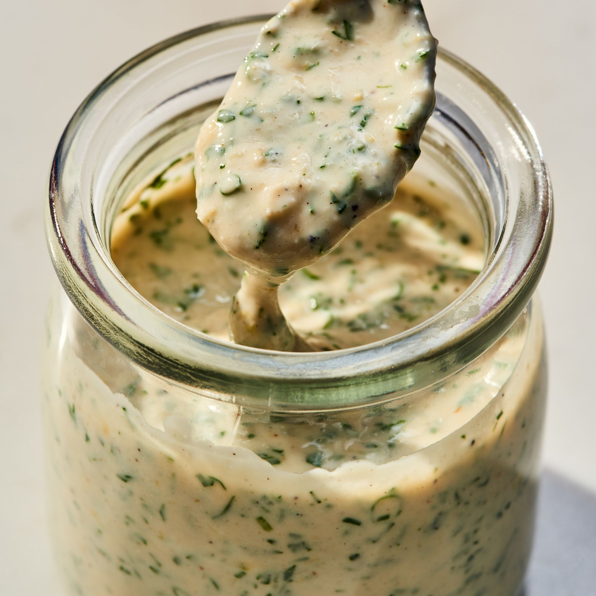 This Creamy, Herby Tahini Ranch Tastes Good on Everything