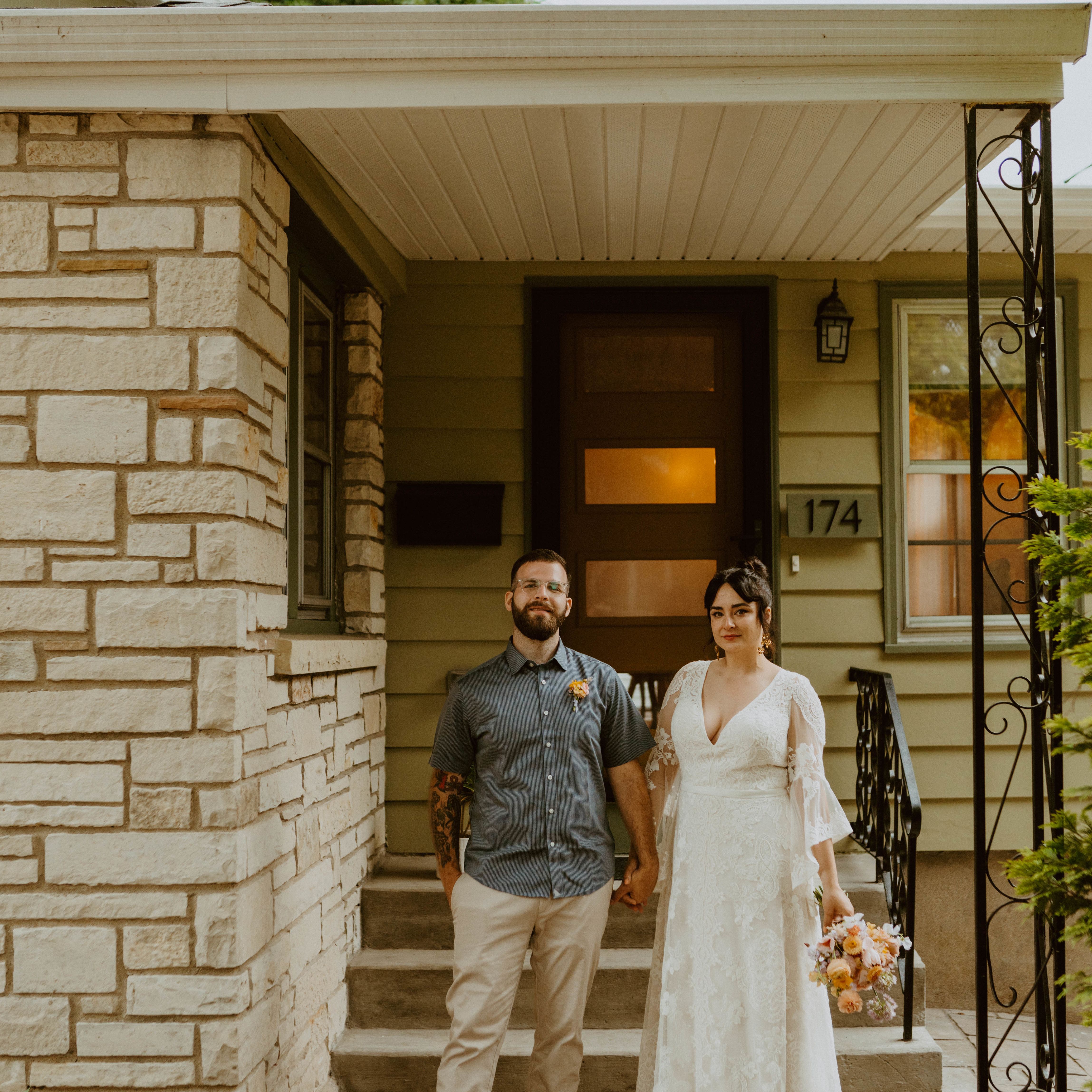 These Newlyweds Turned Their First Home into a Cozy Bungalow