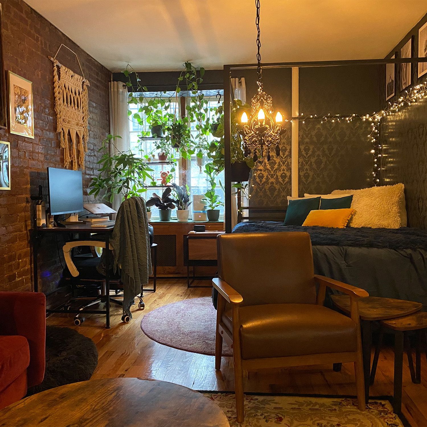This Moody 330-Square-Foot Manhattan Studio Is Filled with an Air of Mystery