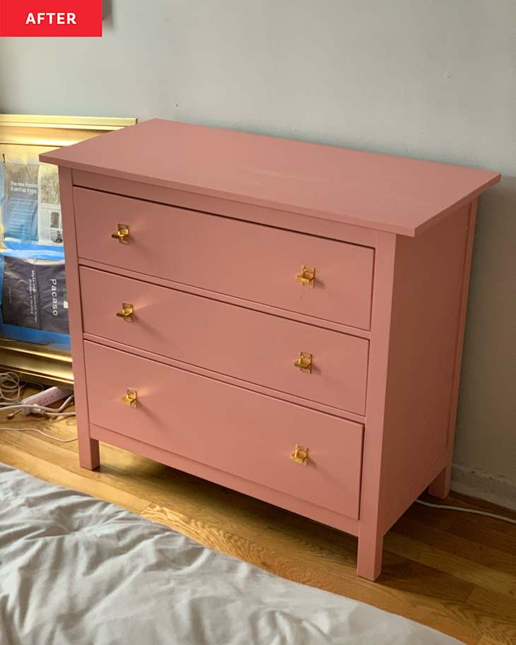 dark purple dresser Purple Three-Drawer Dresser Set – Rehaus