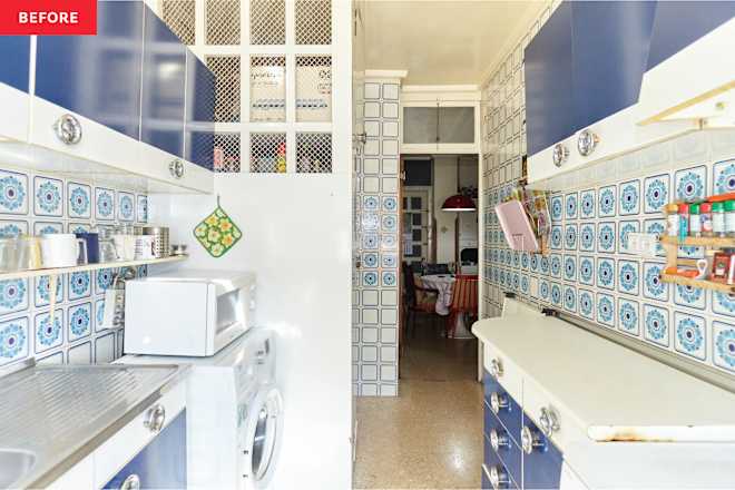 A 1970s Kitchen Looks 2x as Bright After a Minimalist Makeover