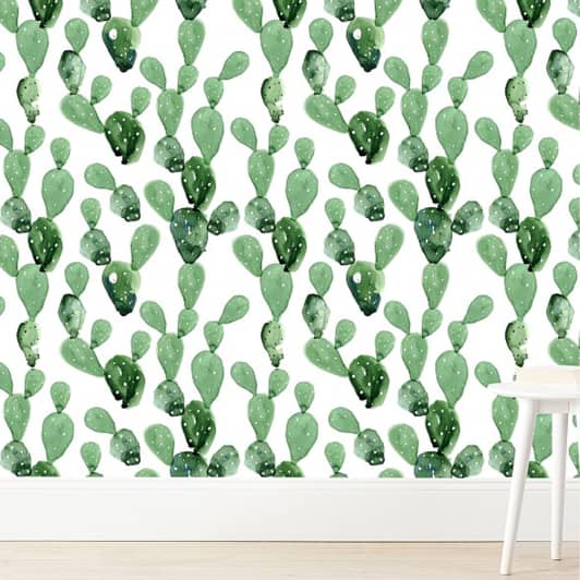 cactus mural