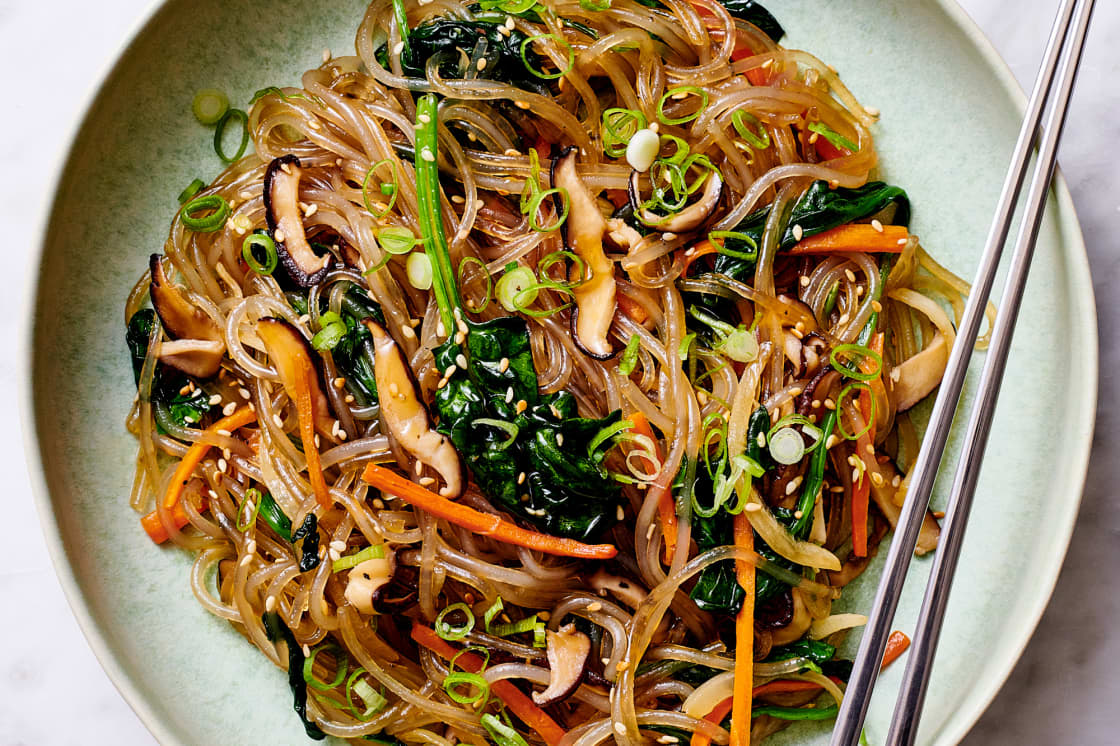 Japchae Is the Ultimate Korean Stir-Fried Noodle Dish