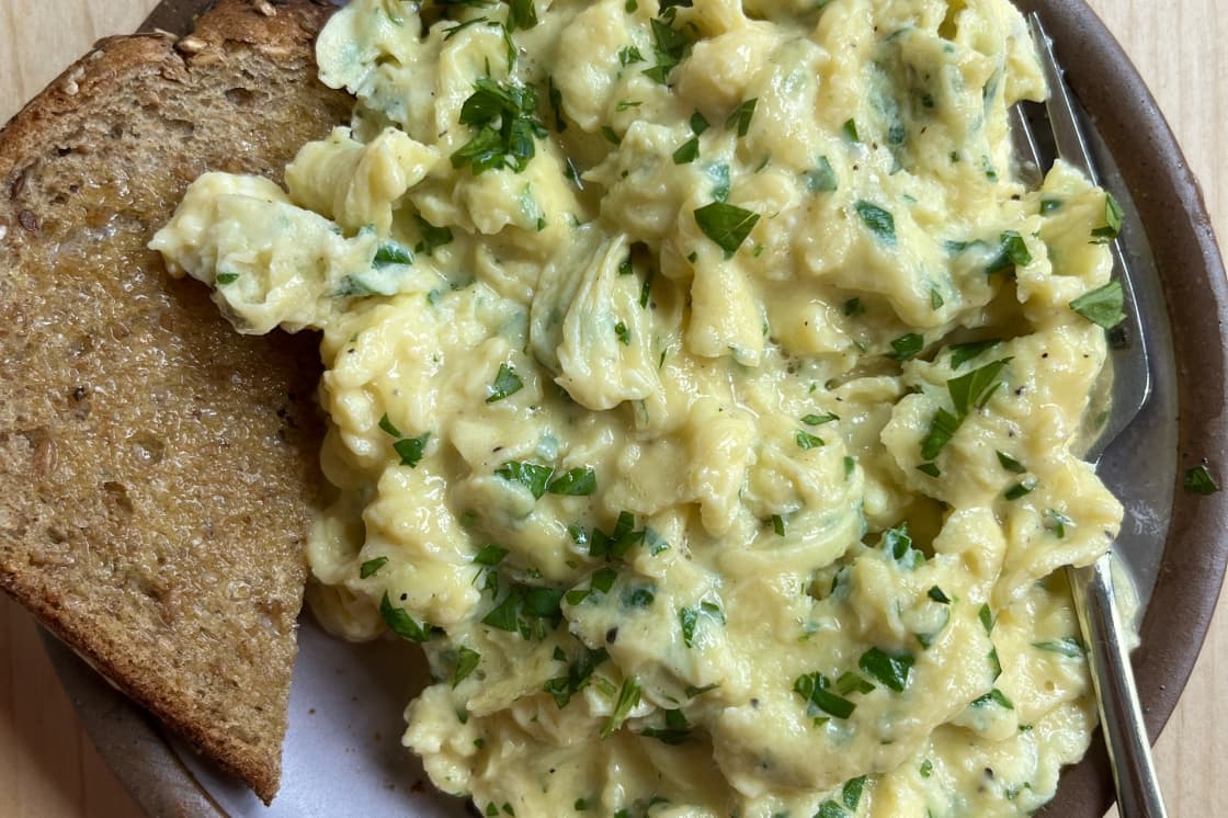 I Tried J. Kenji Lopez-Alt's Velvety Scrambled Eggs, and My Mornings Will Never Be the Same