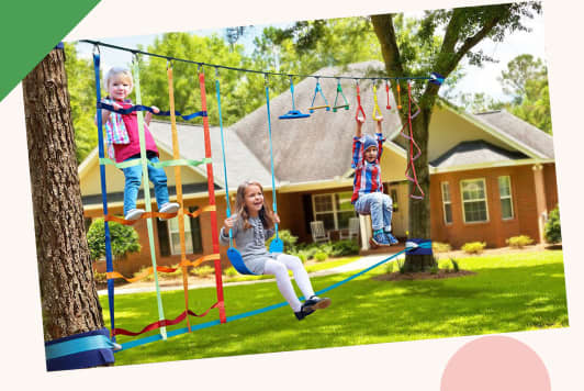 Slackline Playgrounds Are the Inexpensive Invention that Let Kids Play Anywhere