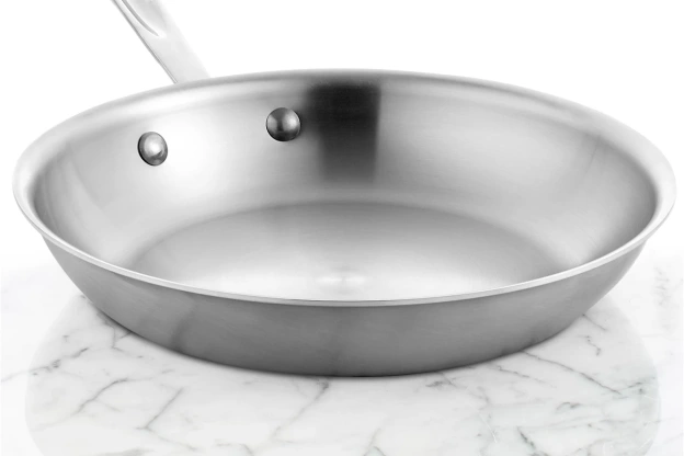 This Brilliant Trick Will Keep Food from Sticking to Stainless Steel Pans