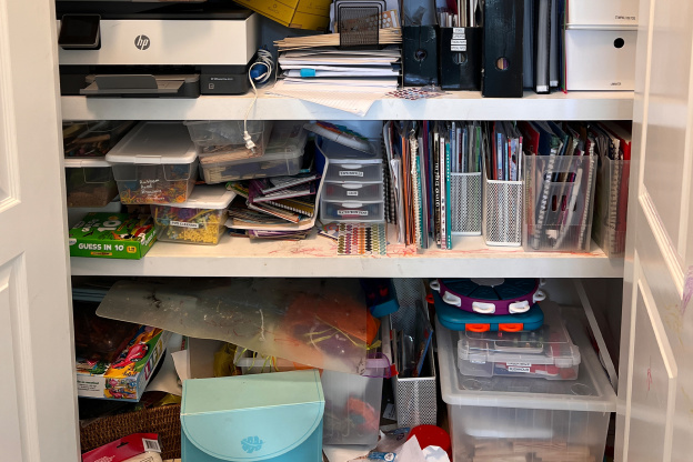 Before and After: How I Completely Overhauled My Craft Closet for $70