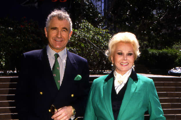 Peek Inside Zsa Zsa Gabor's Lush Pink Palm Springs Estate