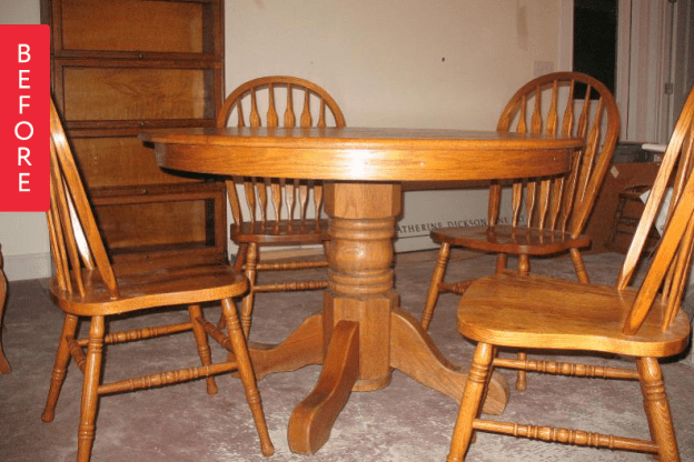 Before and After: A Plain Dining Set Pops