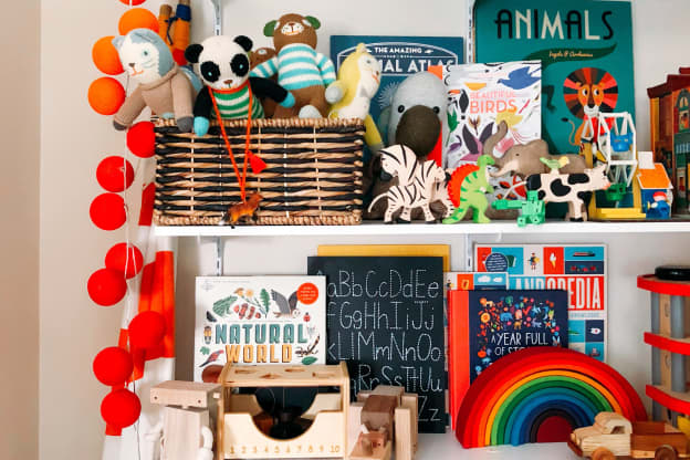 I Tried a Popular Preschool Toy Organizing Technique at Home