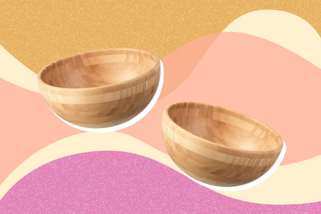 These IKEA Wooden Bowls Just Got Hacked into a Super Sleek-Looking Planter