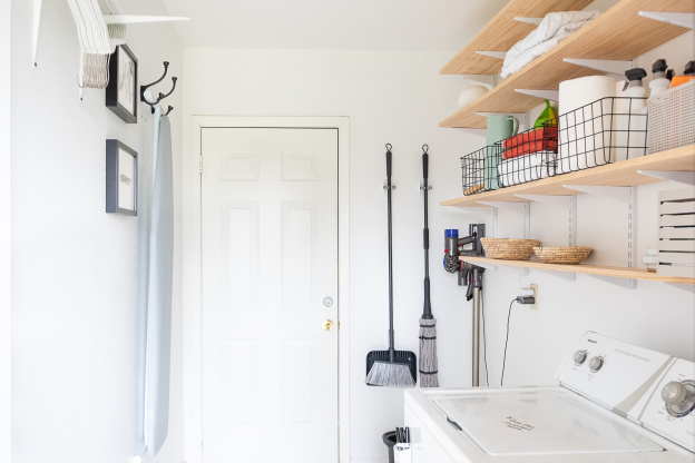 5 Hacks That'll Instantly Make Your Laundry Room More Functional