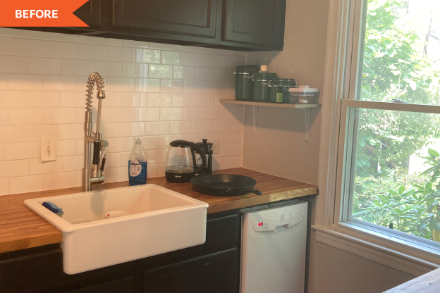 Before and After: This Cheerful Kitchen Redo Is Full of Small-Space Upgrades