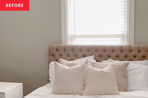 Before and After: This Bedroom Redo Has Tons of Smart DIYs Starting at $30