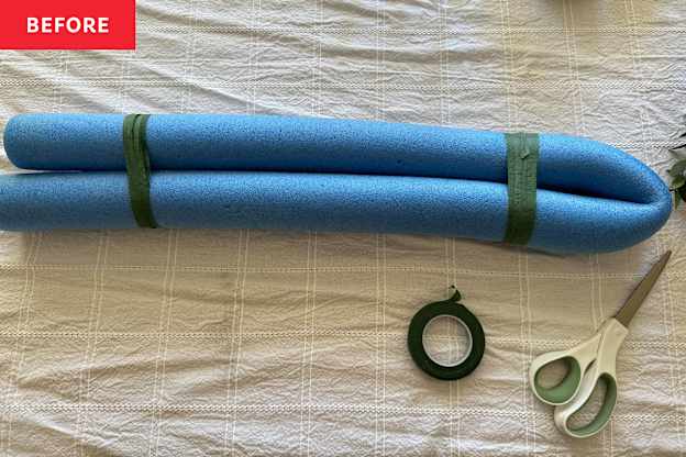 I Tried the DIY Pool Noodle Decor Hack You're Seeing Everywhere
