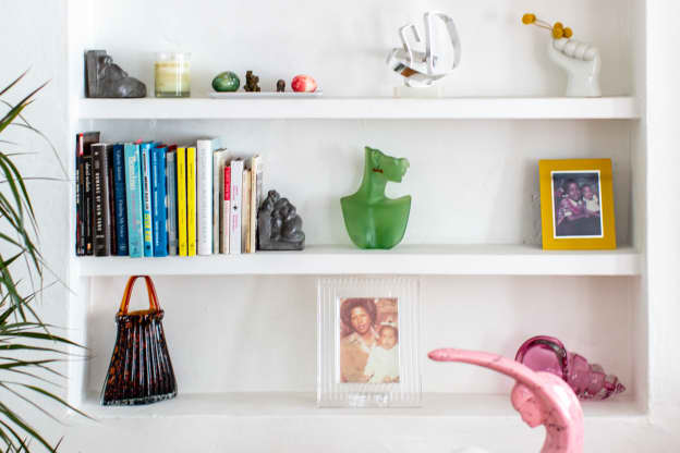 See All the Ways This TikToker Used Thrifted Bookends in Their Home