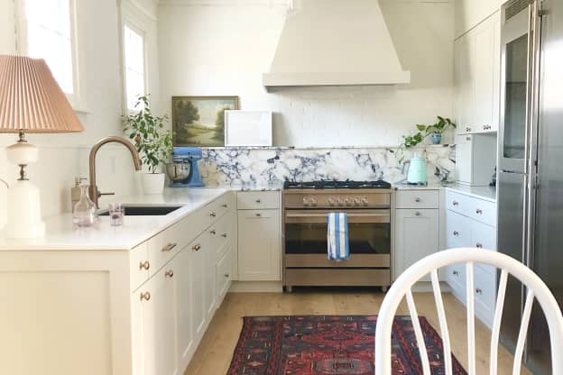 This Is the One Kitchen Spot You Probably Haven't Thought to Put Wallpaper