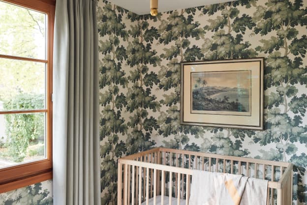 This Forest-Themed Nursery Makes You Feel Like You're Standing in a Treehouse
