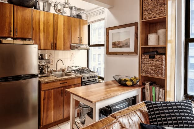 Here's How to Squeeze a Little More Storage Space into a Tiny Kitchen