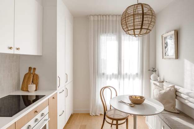 See How a Dated 550-Square-Foot French Apartment Became Bright and Airy 