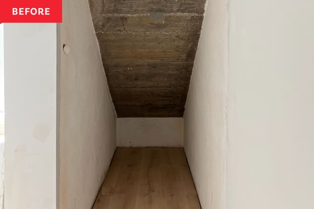 See How This Dark Closet Became a Beautiful, Functional Pantry